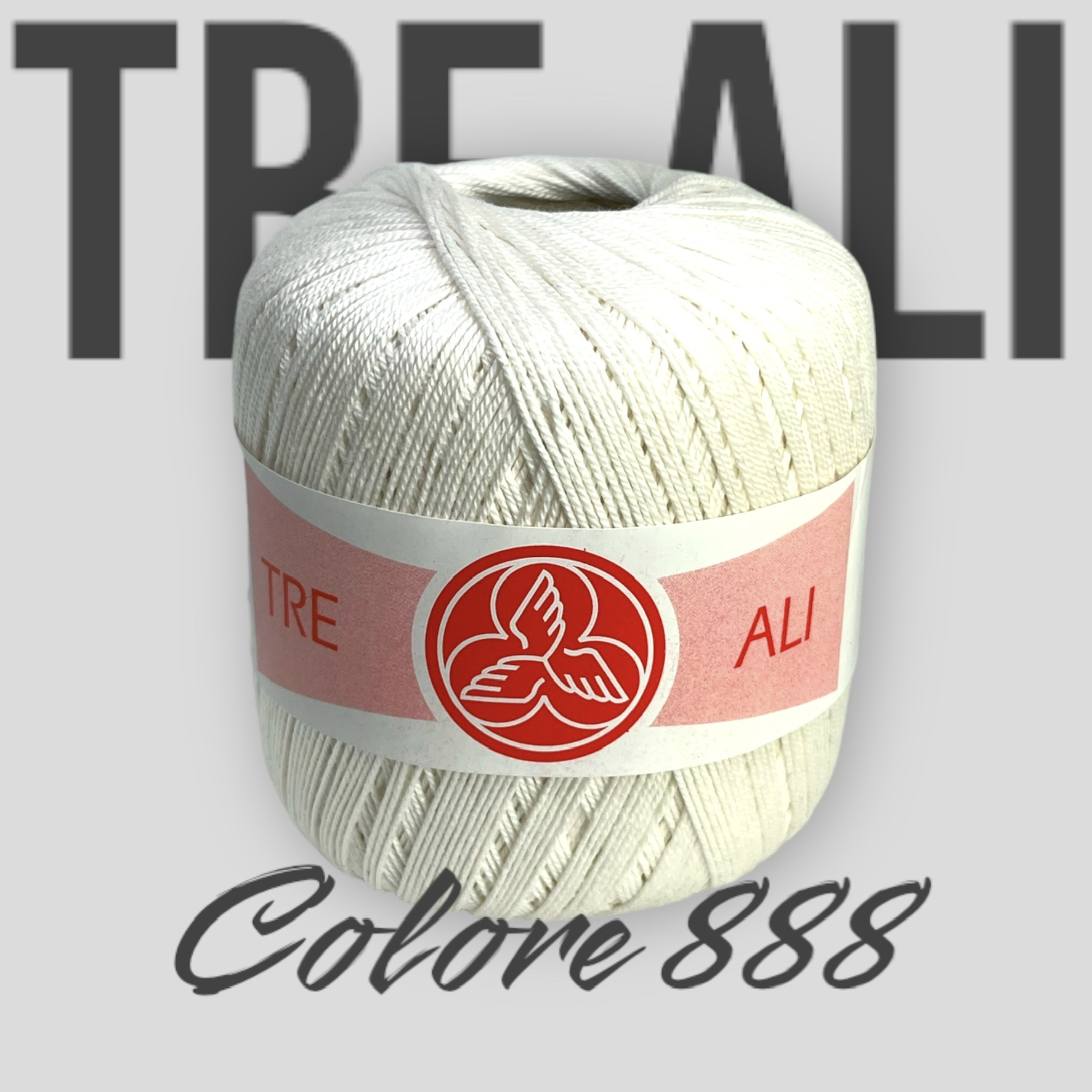 Tre Ali Cucirni Tre stelle – 100% Puro Cotone – 100 Gr – Titolo 16 -  Ricamiamo