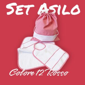 Set Asilo Set02 Colore 12 Rosso