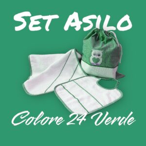 Set Asilo SET03 Colore 24 Verde