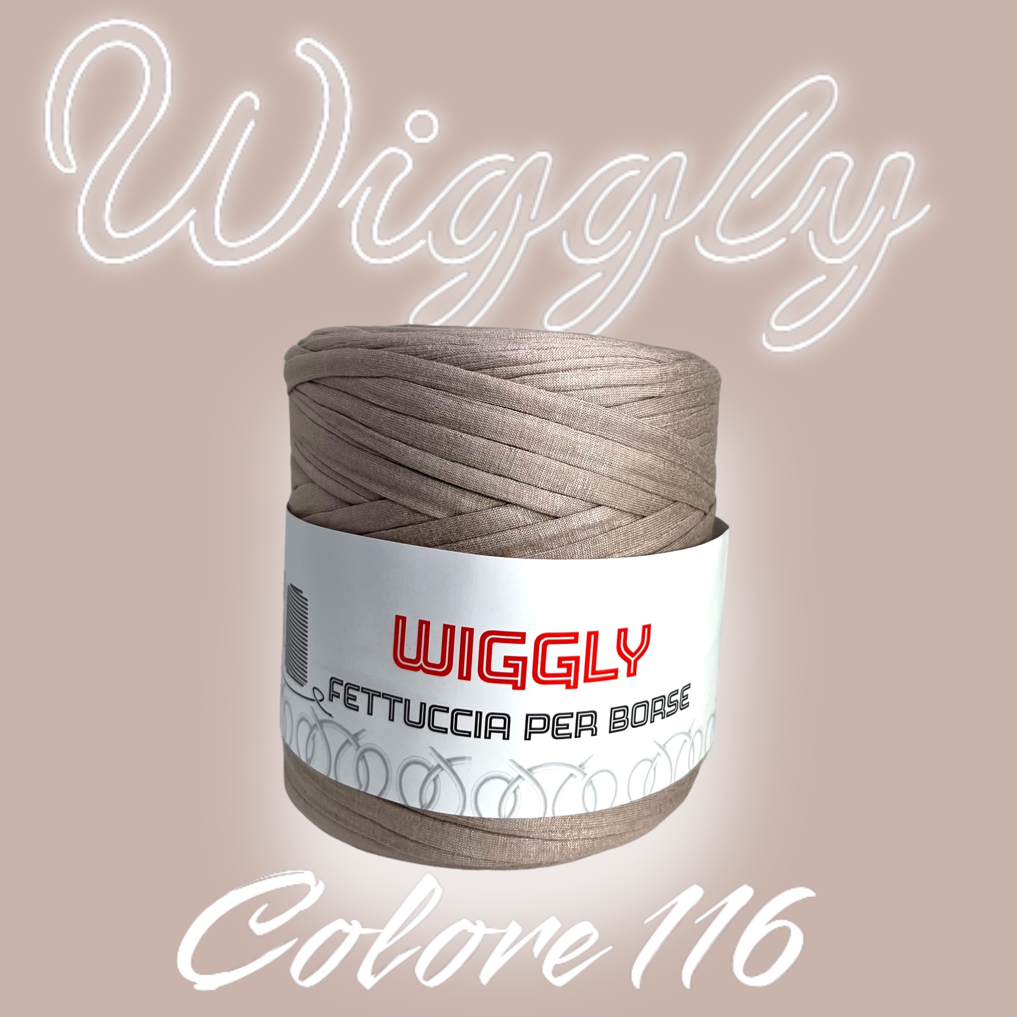 Fettuccia Wiggly – 95% cotone – 5% lycra - Ricamiamo