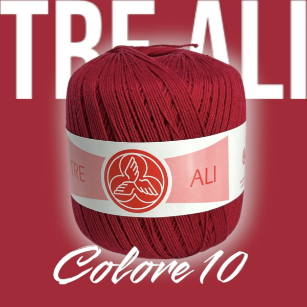 Tre Ali Cucirni Tre stelle – 100% Puro Cotone – 100 Gr – Titolo 8