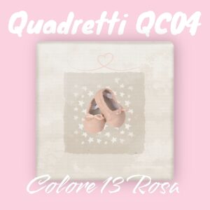 Quadretti QC04 Colore 13 Rosa