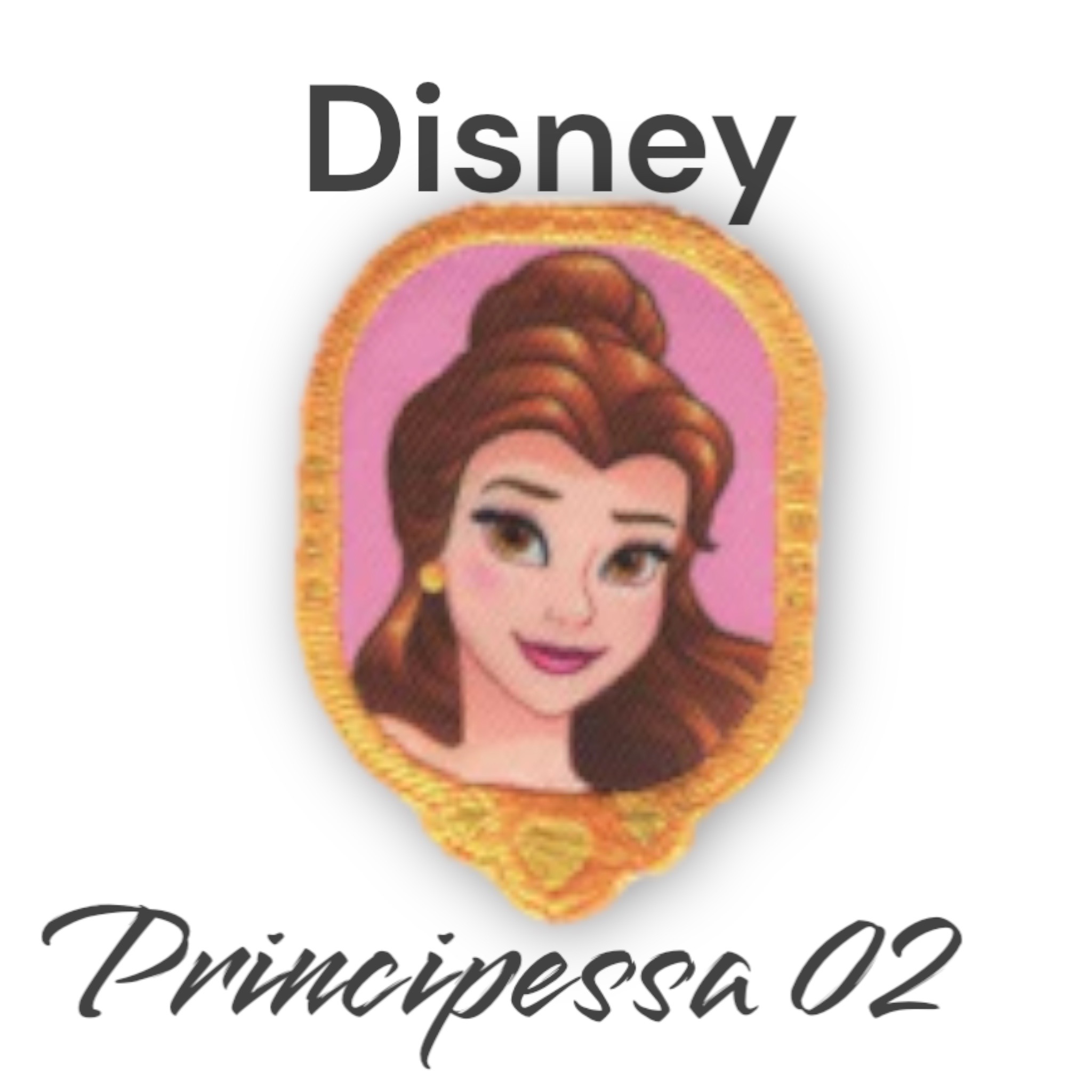 Applicazione Termoadesiva Principessa Disney Jasmine