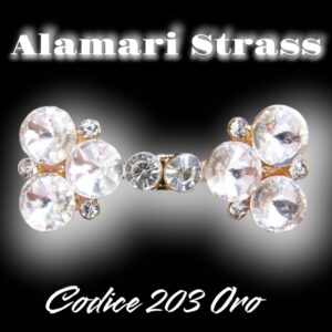 Alamari con Strass 203 Oro