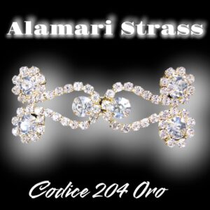 Alamari con Strass 204 Oro