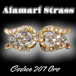 Alamari con Strass 207 Oro