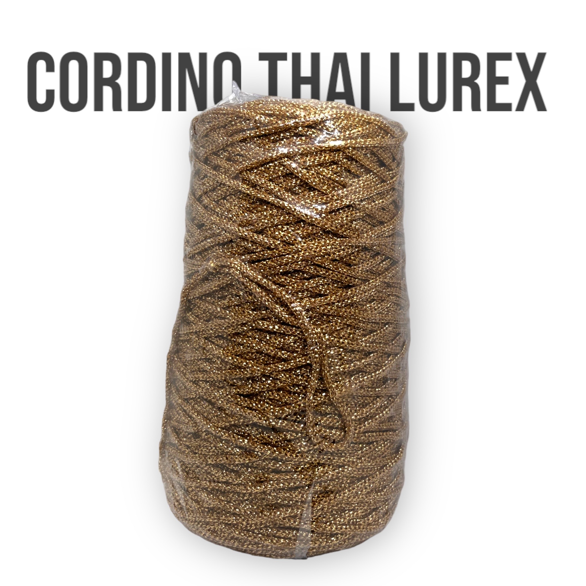 Cordino Thai Metallic Lurex ORO Cucirini Tre stelle – 300 Gr - Ricamiamo