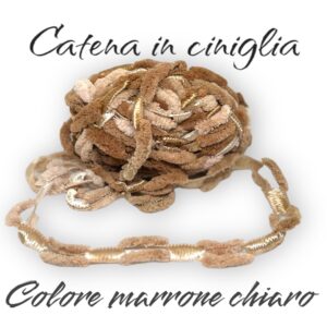 Catena in Ciniglia Marrone chiaro