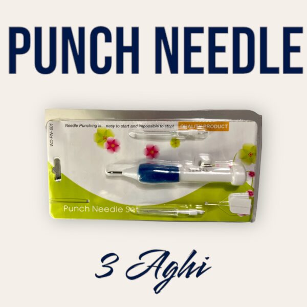 Penna Punch Needle per Ricamo - 3 aghi
