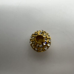 sfera e Strass color oro