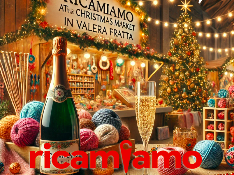 Ricamiamo al Mercatino di Natale di Valera Fratta – Un Evento Imperdibile! 🎄🧶