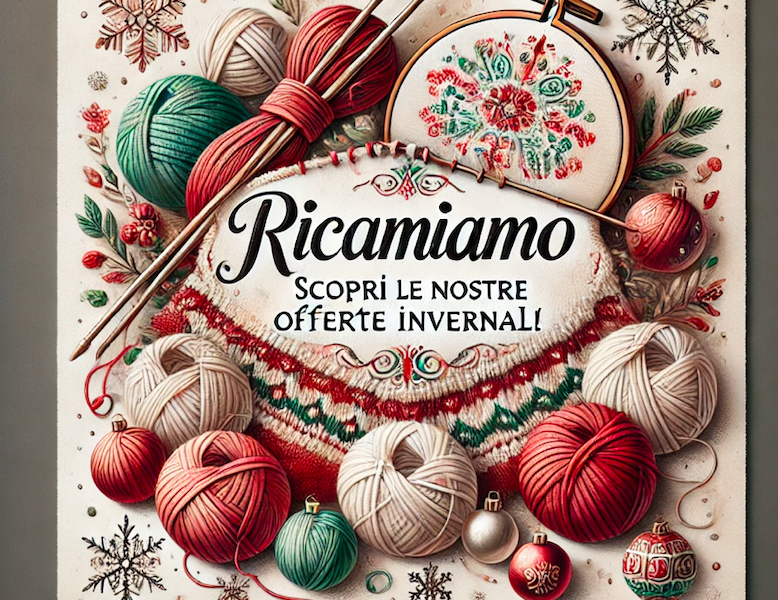 🎄 Entra nel Magico Mondo del Ricamo Invernale! 🎁 Offerte Speciali Ti Aspettano!